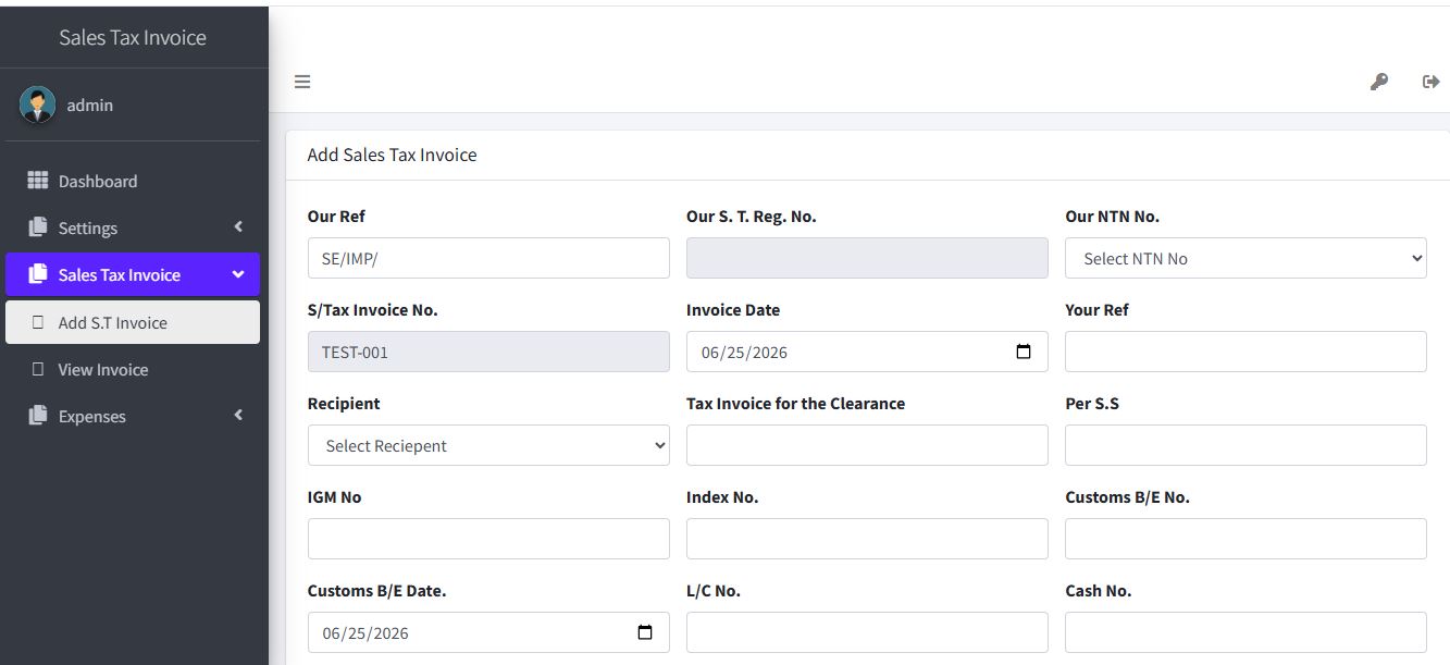Sales Tax Software