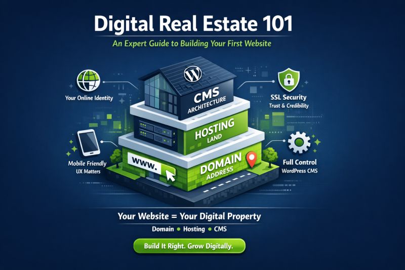 Digital Real Estate 101: An Expert Guide to Creating Your First Website